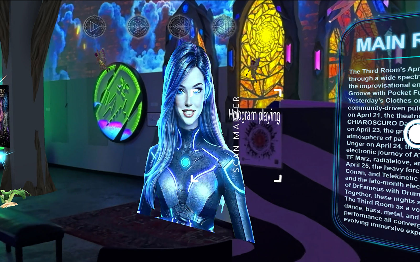 Meet the hologram guide